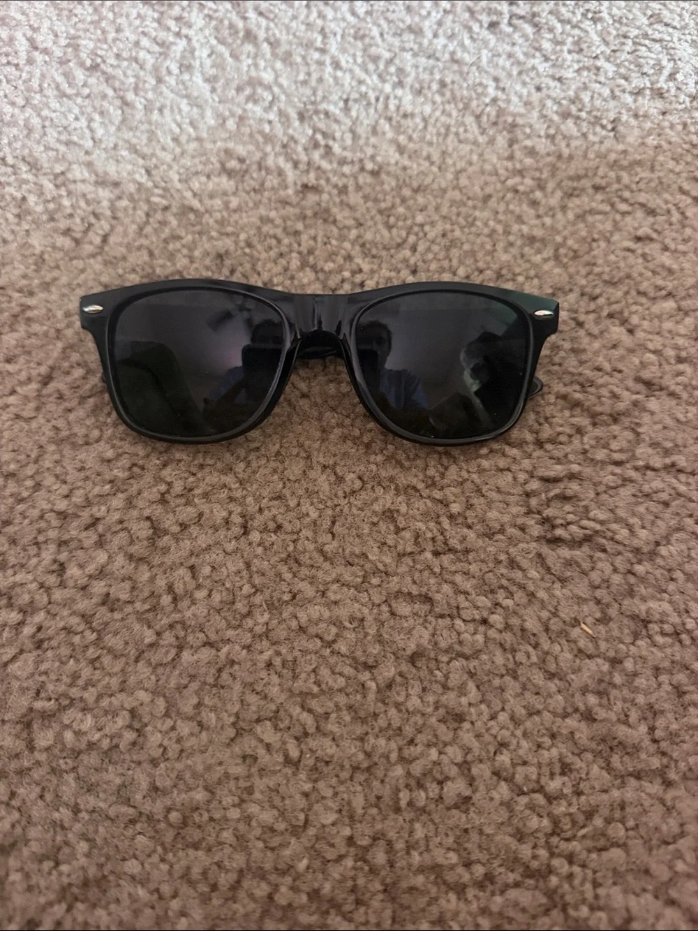 Classic Black Wayfarer Sunglasses for Men